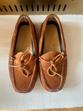 Women’s Suede Slip-On Moccasins